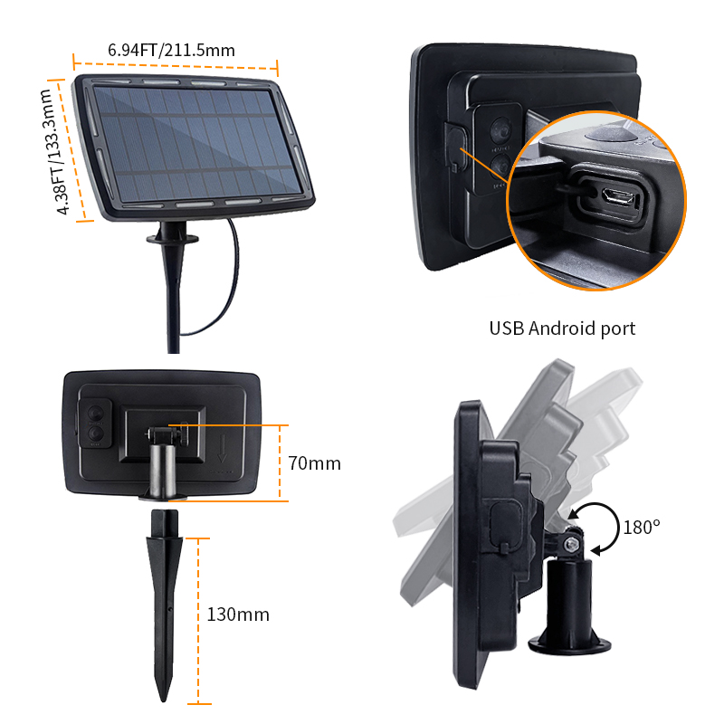 HCP093  G40太阳能暖白灯串